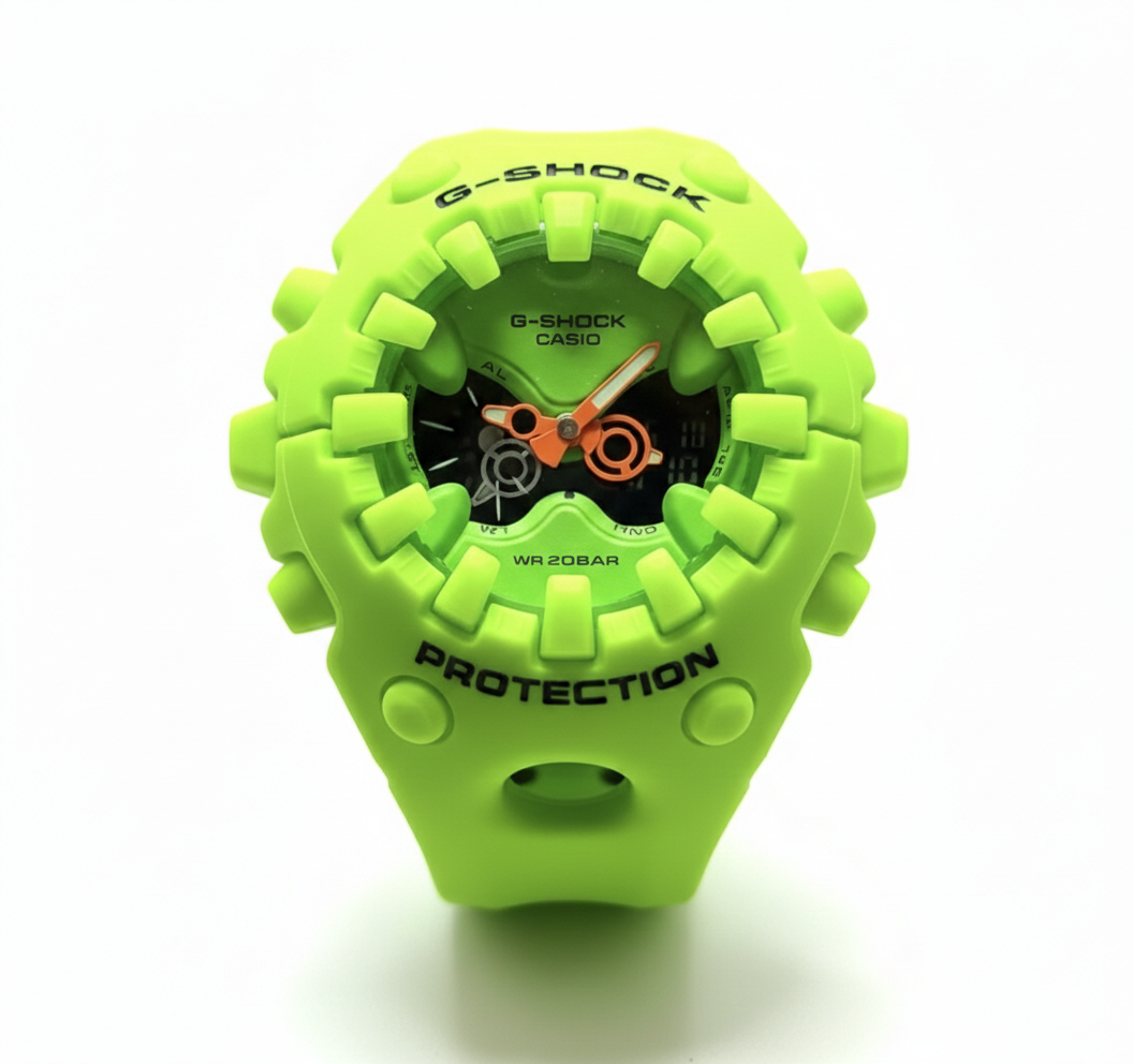 Casio G-SHOCK Shock-Resistant Watch - Neon Green
