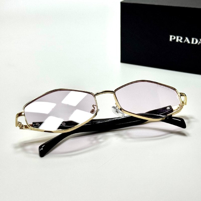 Prada Geometric PR68YS – Gold Pink women's sunglasses Lebanon - ChronoVault - view 4