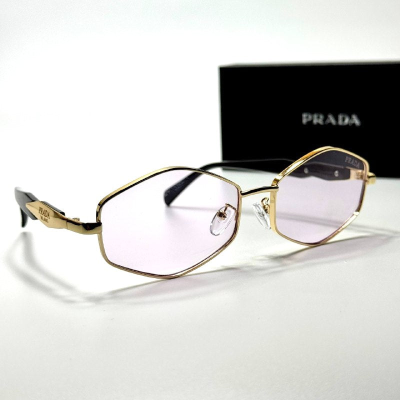 Prada Geometric PR68YS – Gold Pink women's sunglasses Lebanon - ChronoVault - view 5