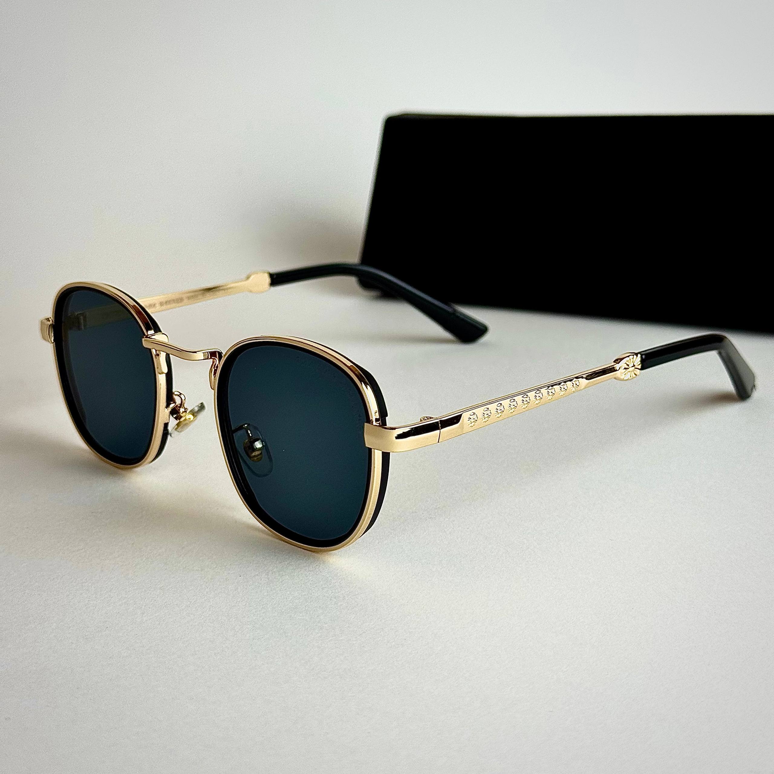 Gentle Monster Luna Gold Black Sunglasses Lebanon - ChronoVault