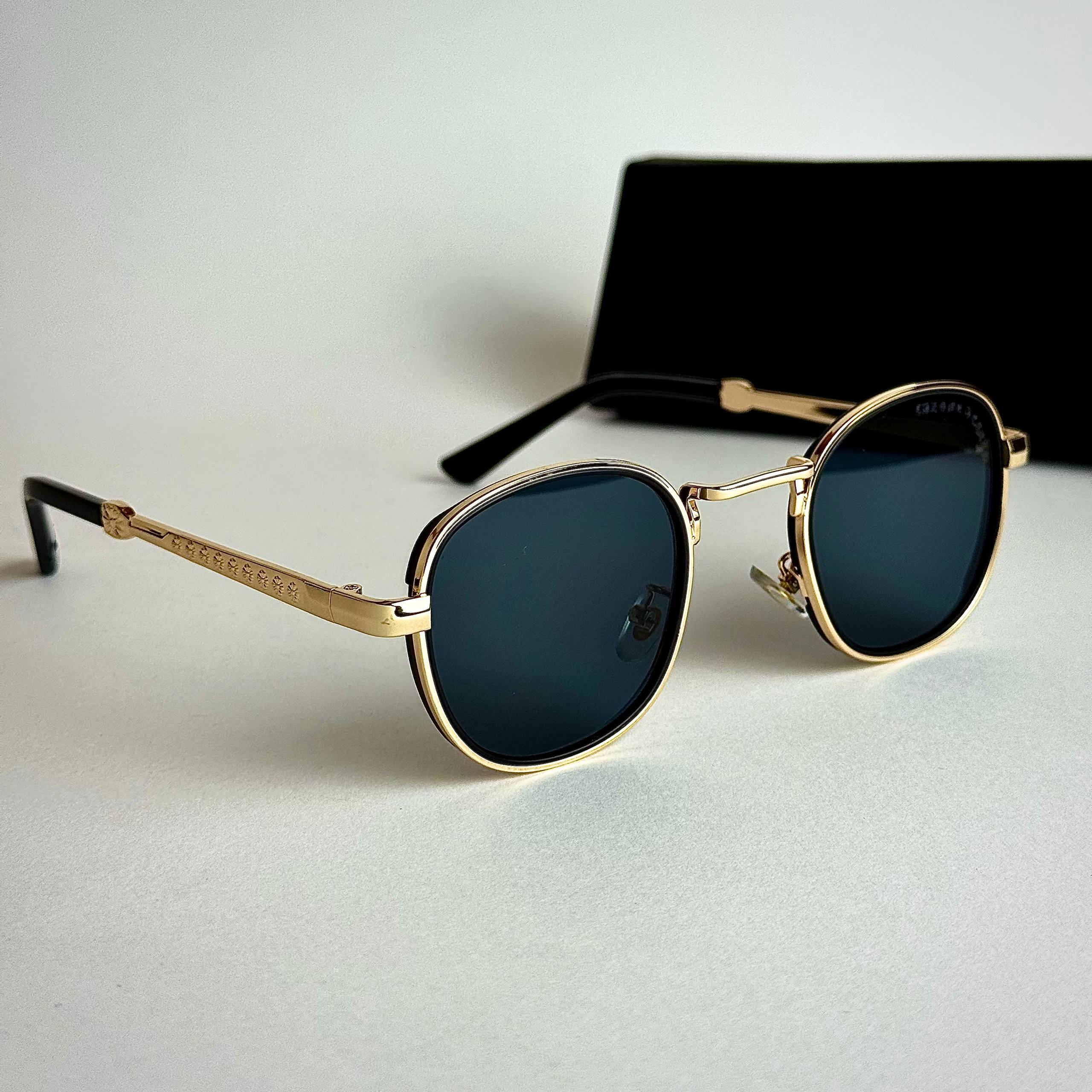 Gentle Monster Luna Gold Black Sunglasses Lifestyle Lebanon - ChronoVault