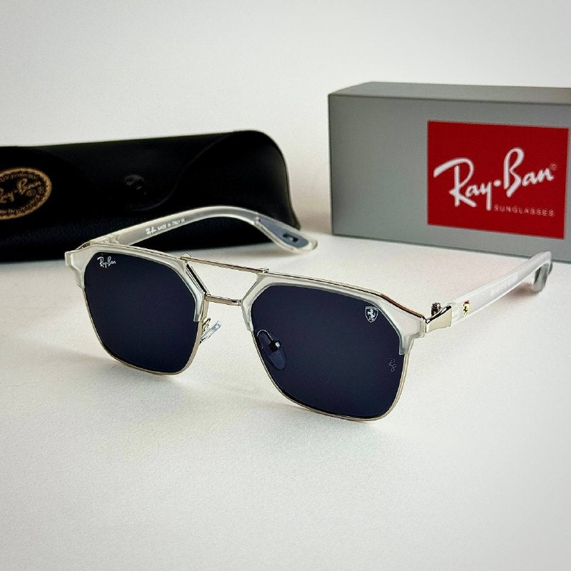 Ray-Ban Ferrari RB3725m – White Black