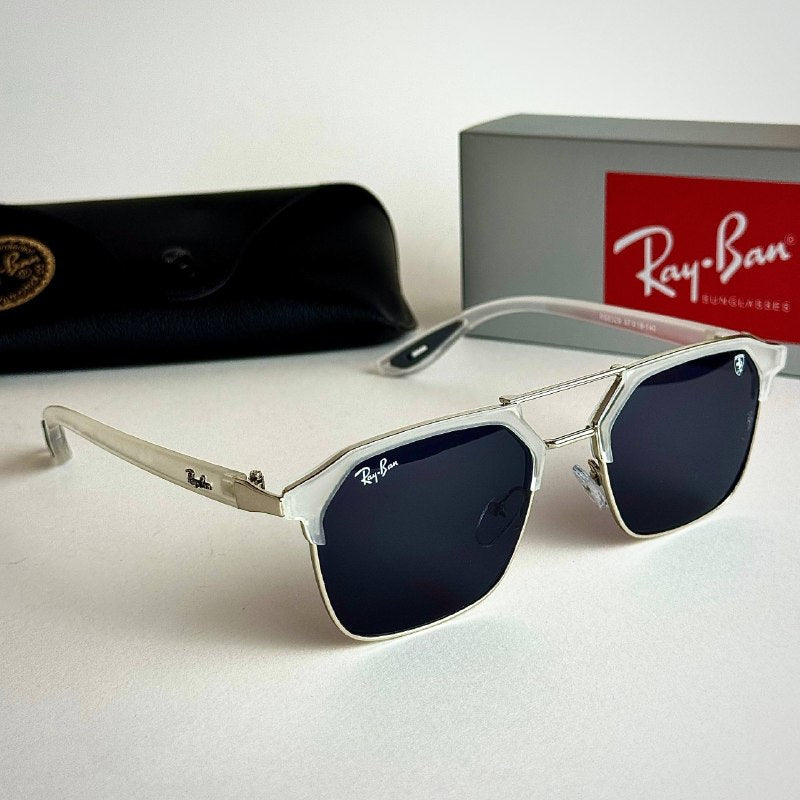 Ray-Ban Ferrari RB3725m – White Black