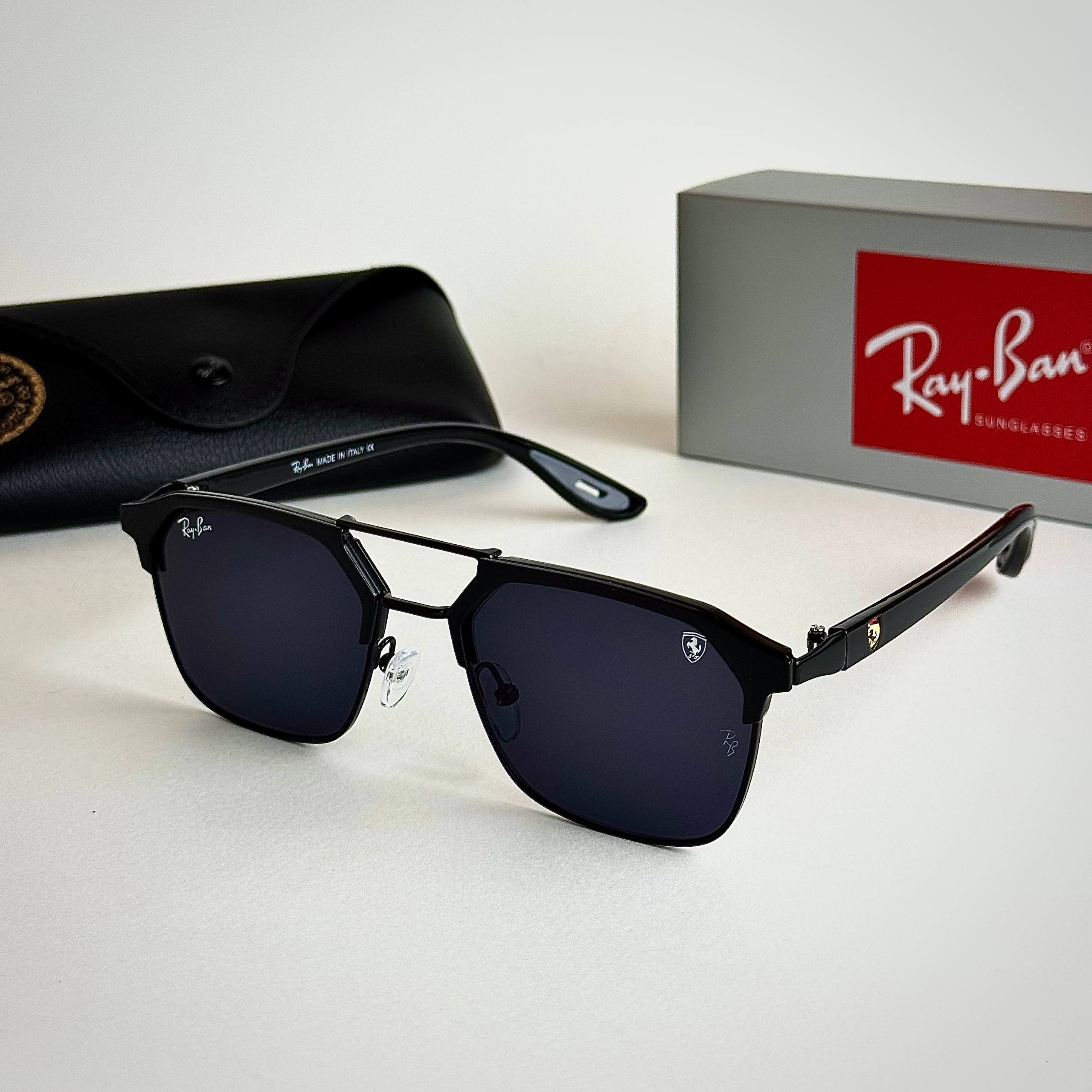 Ray-Ban Ferrari RB3724M – Matte Black