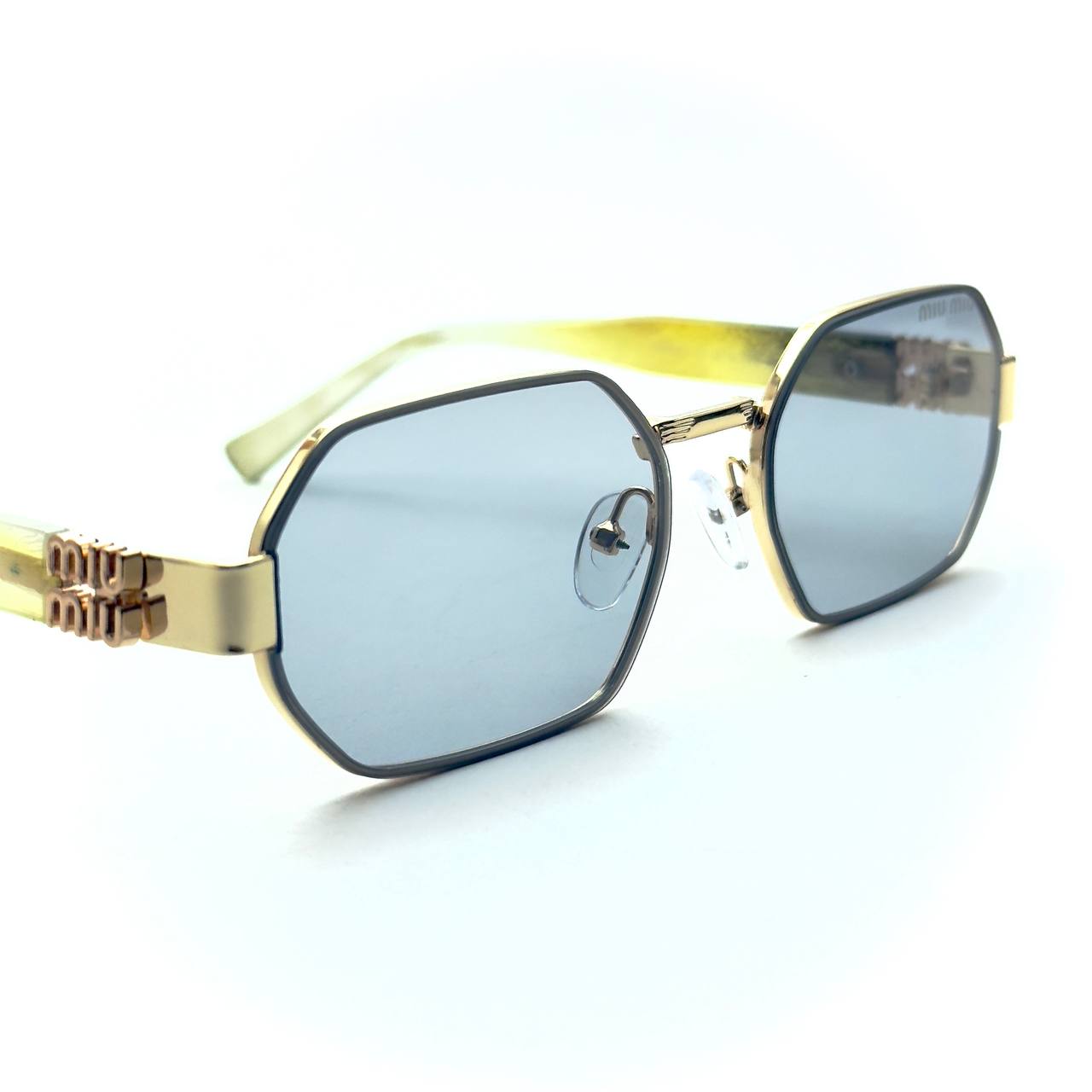 Miu Miu SkyCharm – Gold Blue Edition