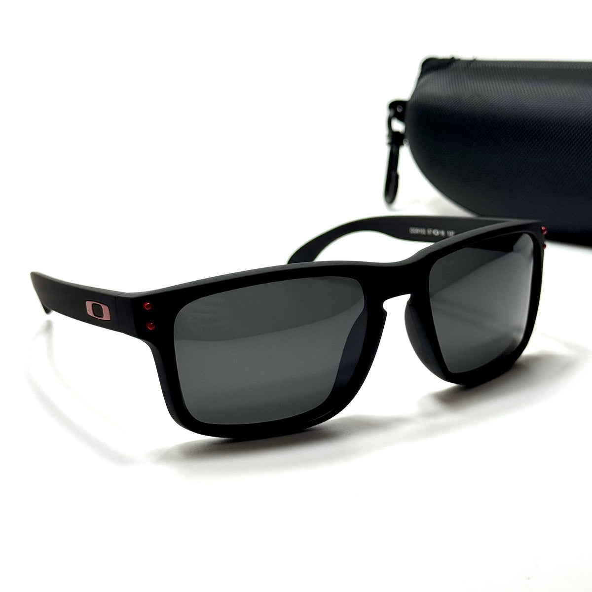 Oakley Square Holbrook OO9102 Matte Black Grey men's sunglasses Lebanon - ChronoVault - view 5