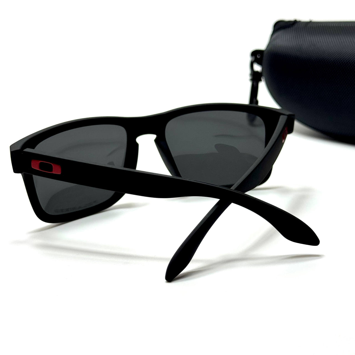 Oakley Square Holbrook OO9102 Matte Black Grey men's sunglasses Lebanon - ChronoVault - view 4