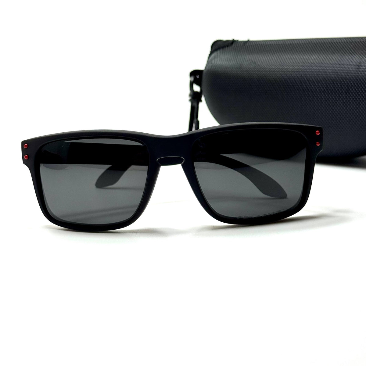 Oakley Square Holbrook OO9102 Matte Black Grey men's sunglasses Lebanon - ChronoVault - view 3