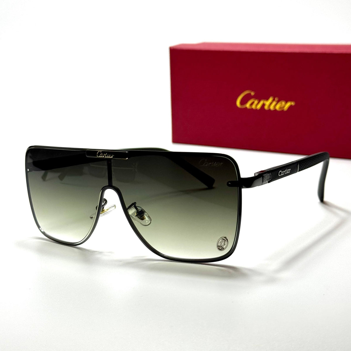 Cartier Shield CT0432S Black Gradient unisex sunglasses Lebanon - ChronoVault