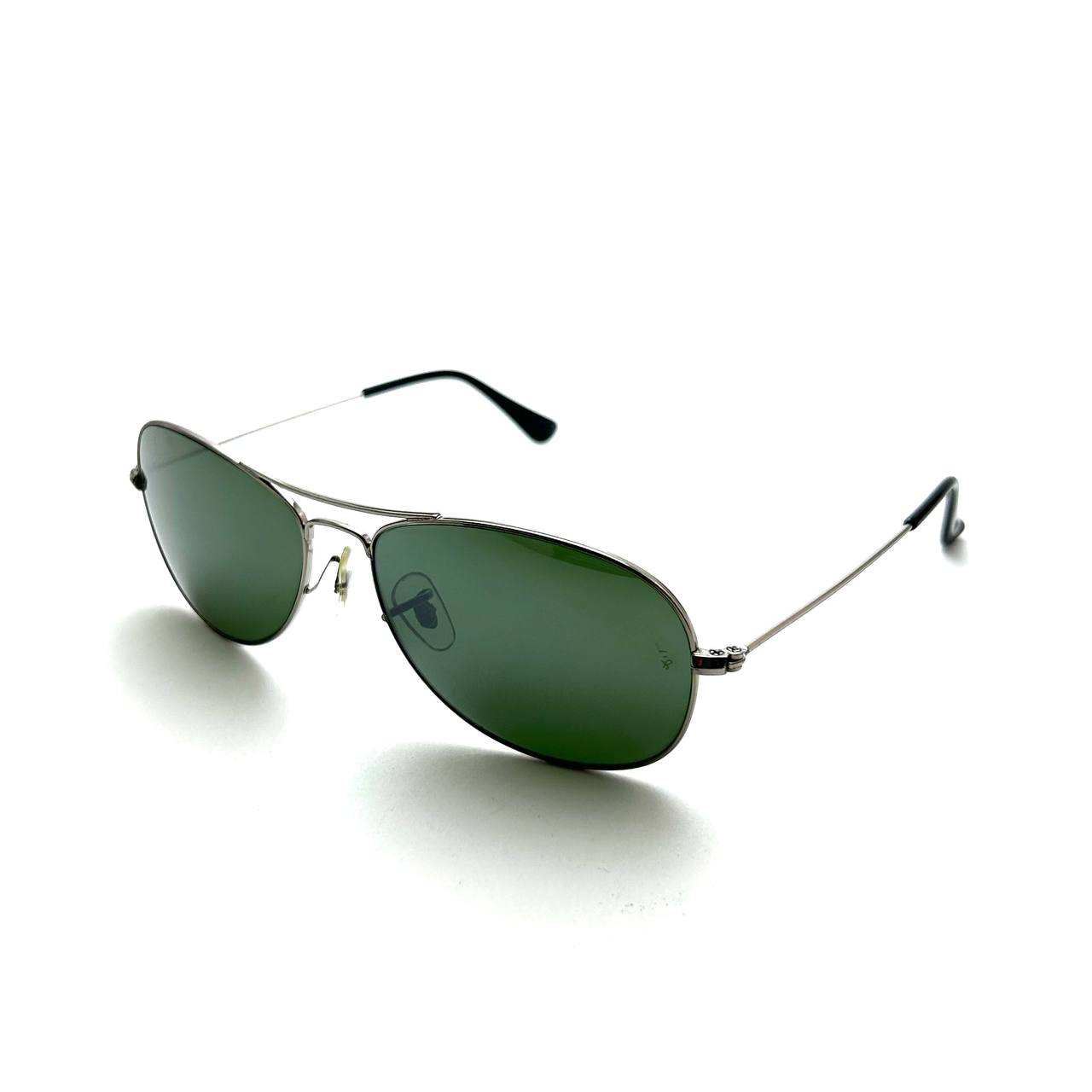 Ray-Ban RB3025 Aviator Silver Green Sunglasses Lebanon - ChronoVault