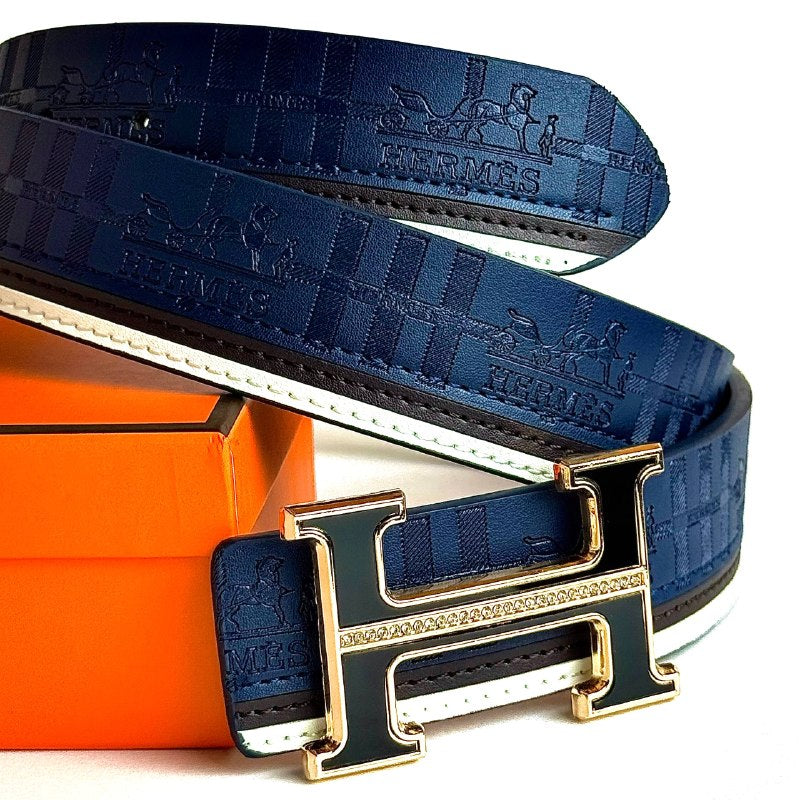 Hermès H Constance Belt – Navy Gold Lebanon - ChronoVault