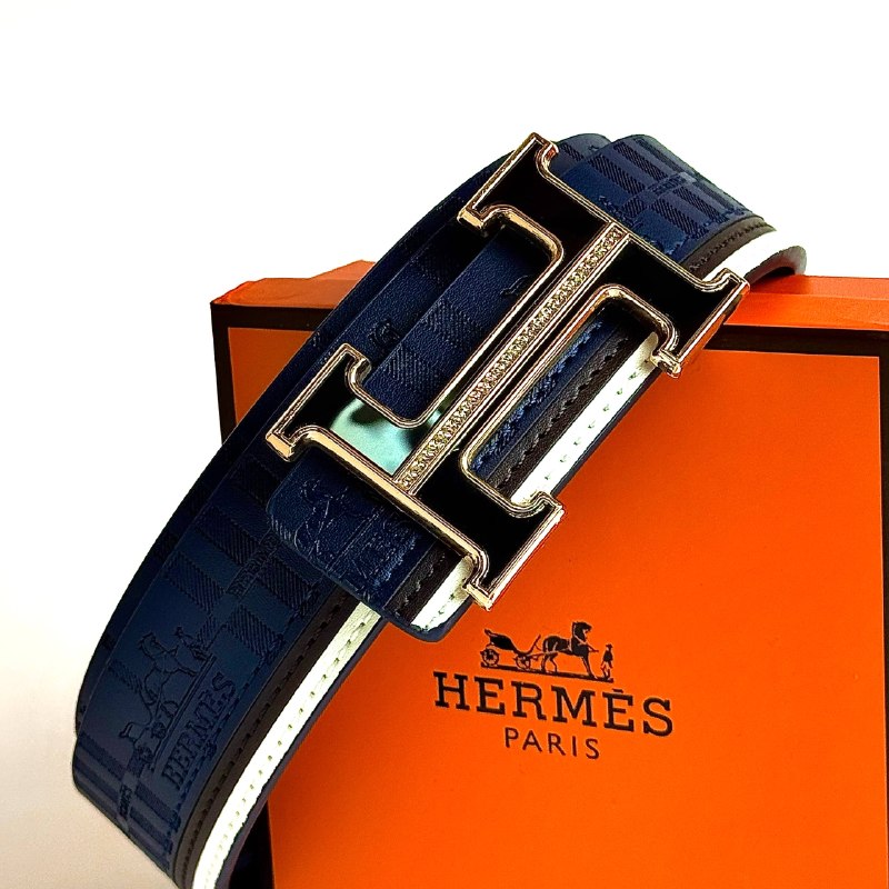 Hermès H Constance Belt – Navy Gold Lebanon - ChronoVault