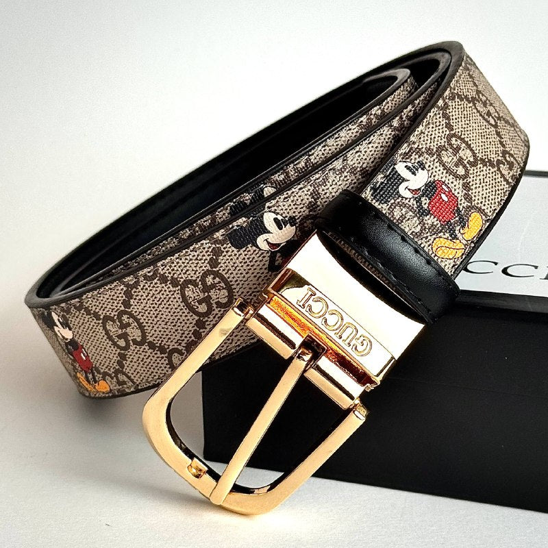 Gucci Character Buckle Belt – Beige / Gold Lebanon - ChronoVault