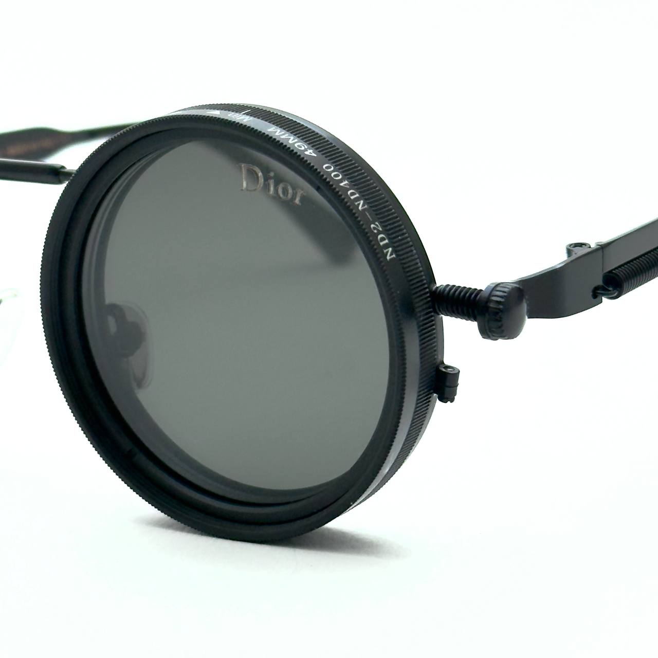 Adjustable Rotating Trendy Sunglasses Full Black Lifestyle Lebanon - ChronoVault