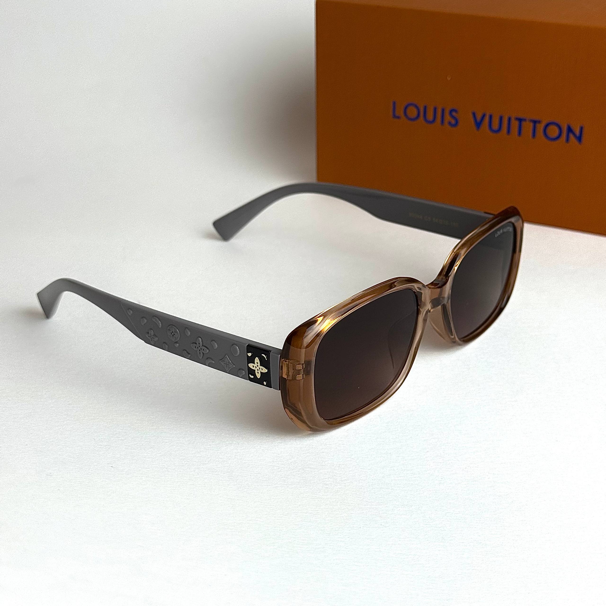 LV Monogram Rectangular – Transparent Brown