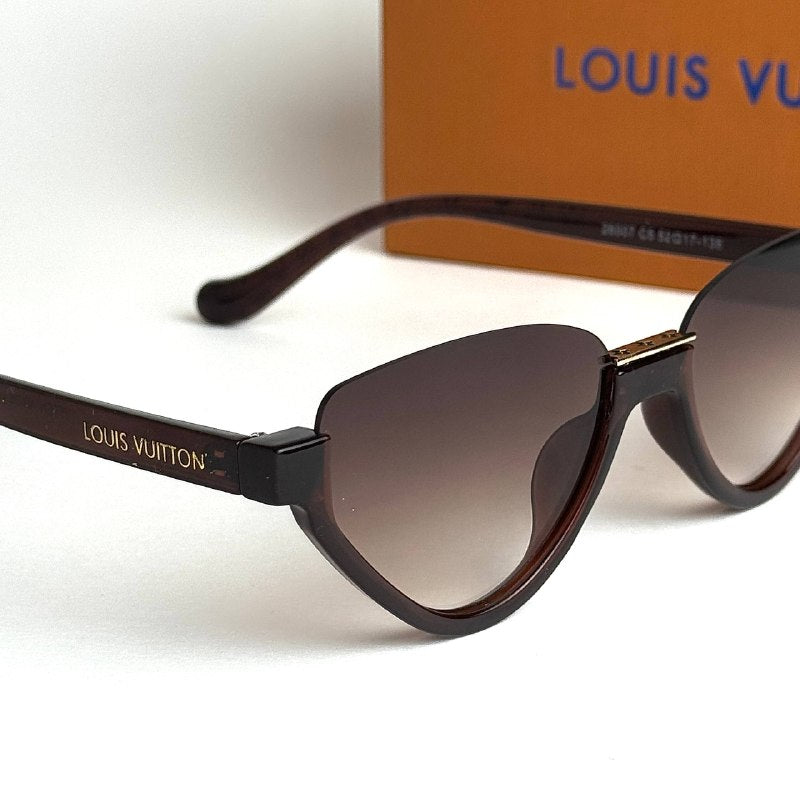 LV Cat Eye – Dark Brown Gradient