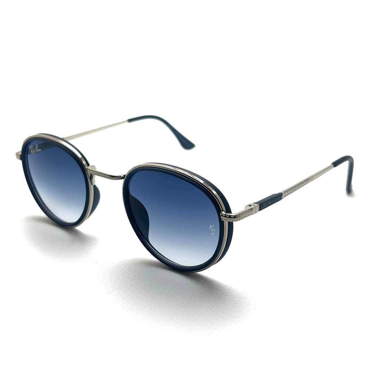 Ray-Ban RB3647N Round Double Bridge – Solid Black