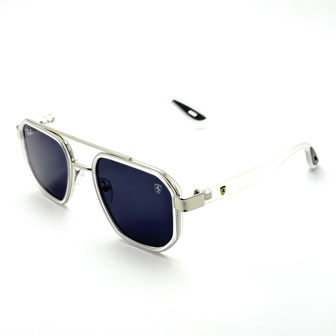 Ray-Ban Ferrari RB3697M – Silver White Edition