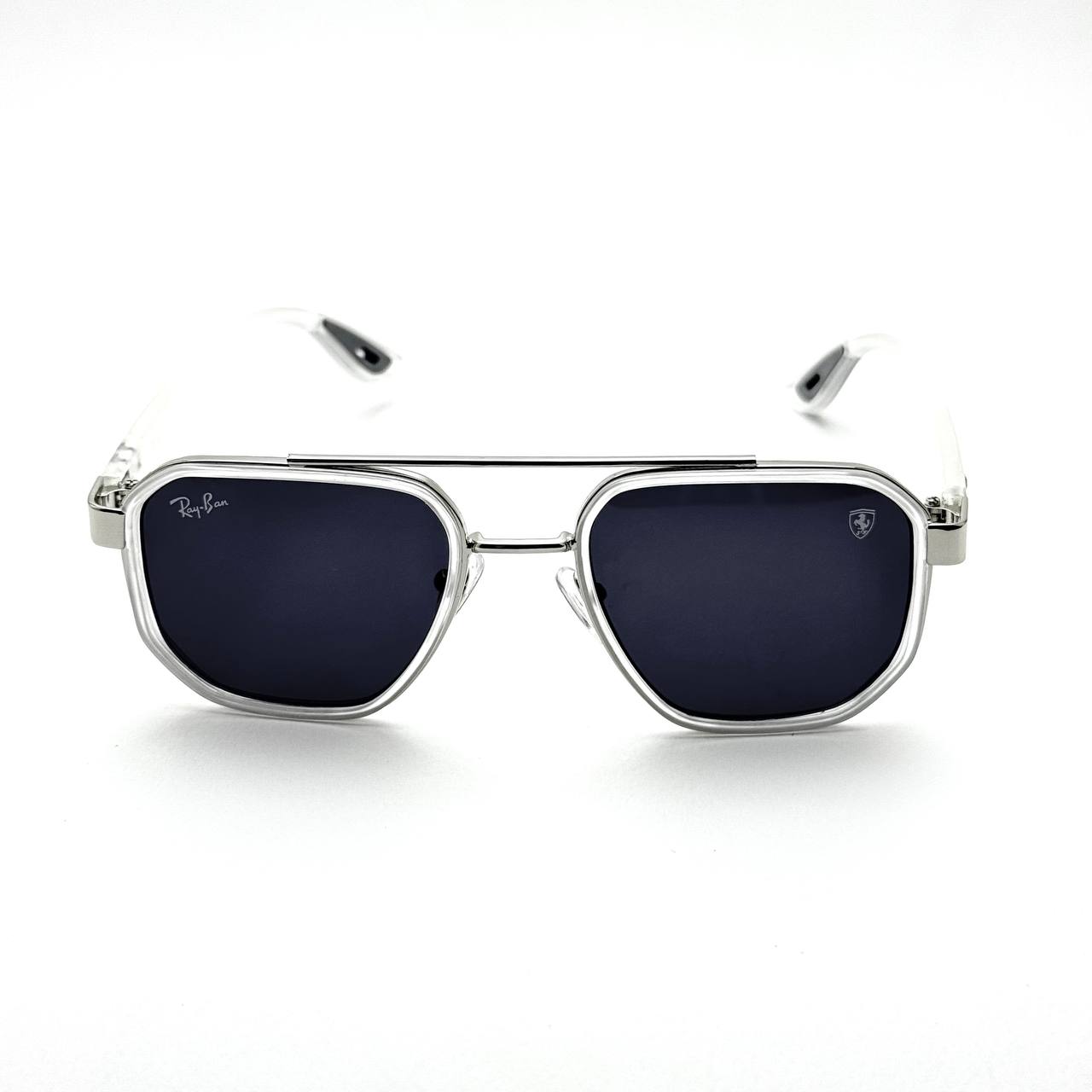 Ray-Ban Ferrari RB3697M – Silver White Edition