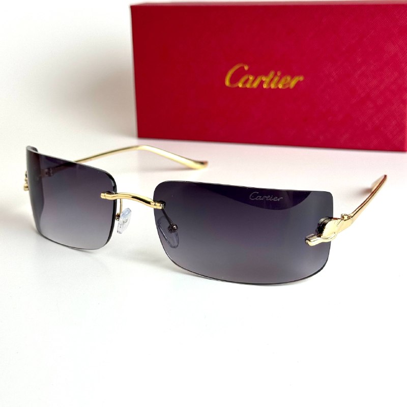 Cartier Mask CT0398S-001 Gold Black Sunglasses Lebanon - ChronoVault