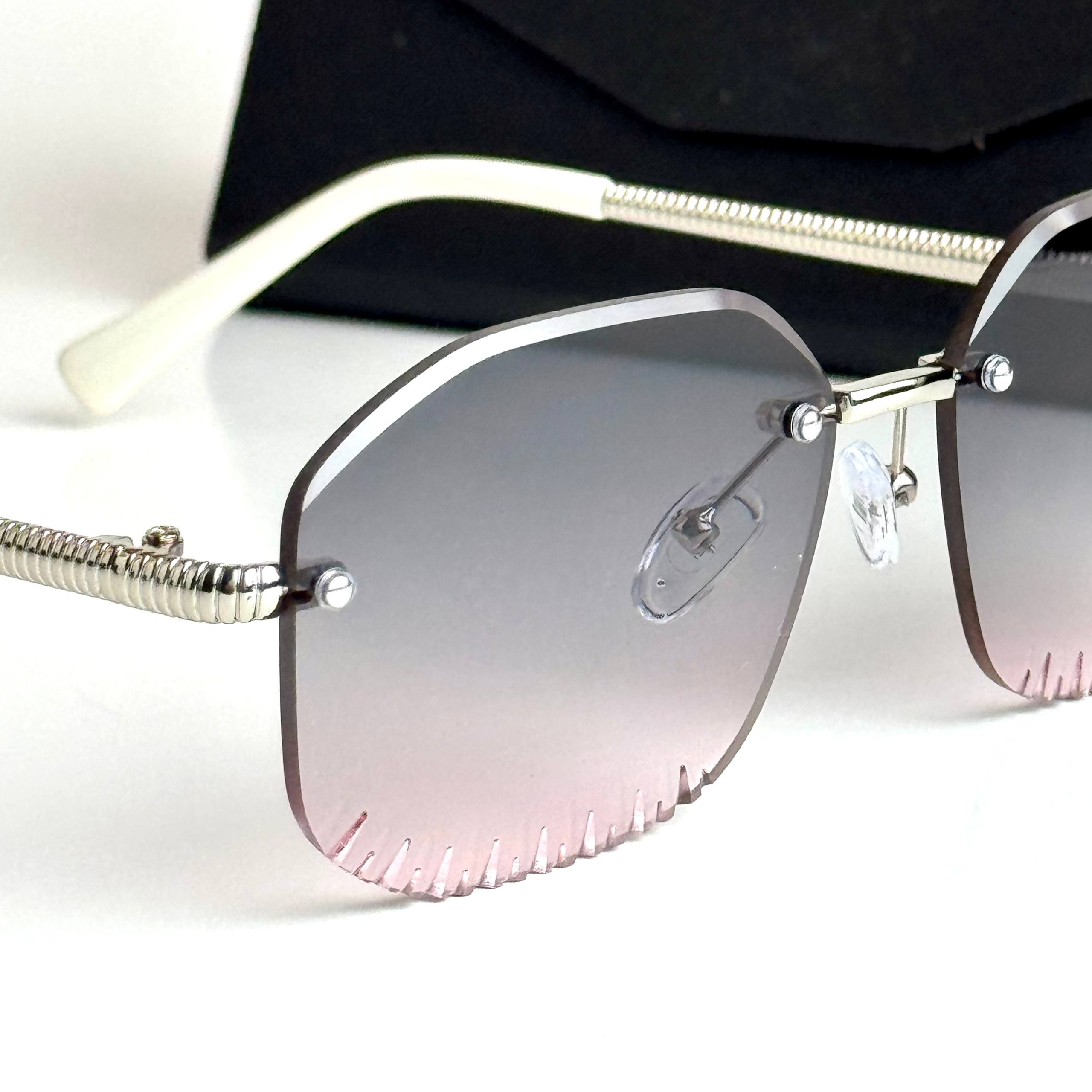 Bvlgari Rimless BV8254 Silver Pink Gradient Sunglasses Lifestyle Lebanon - ChronoVault