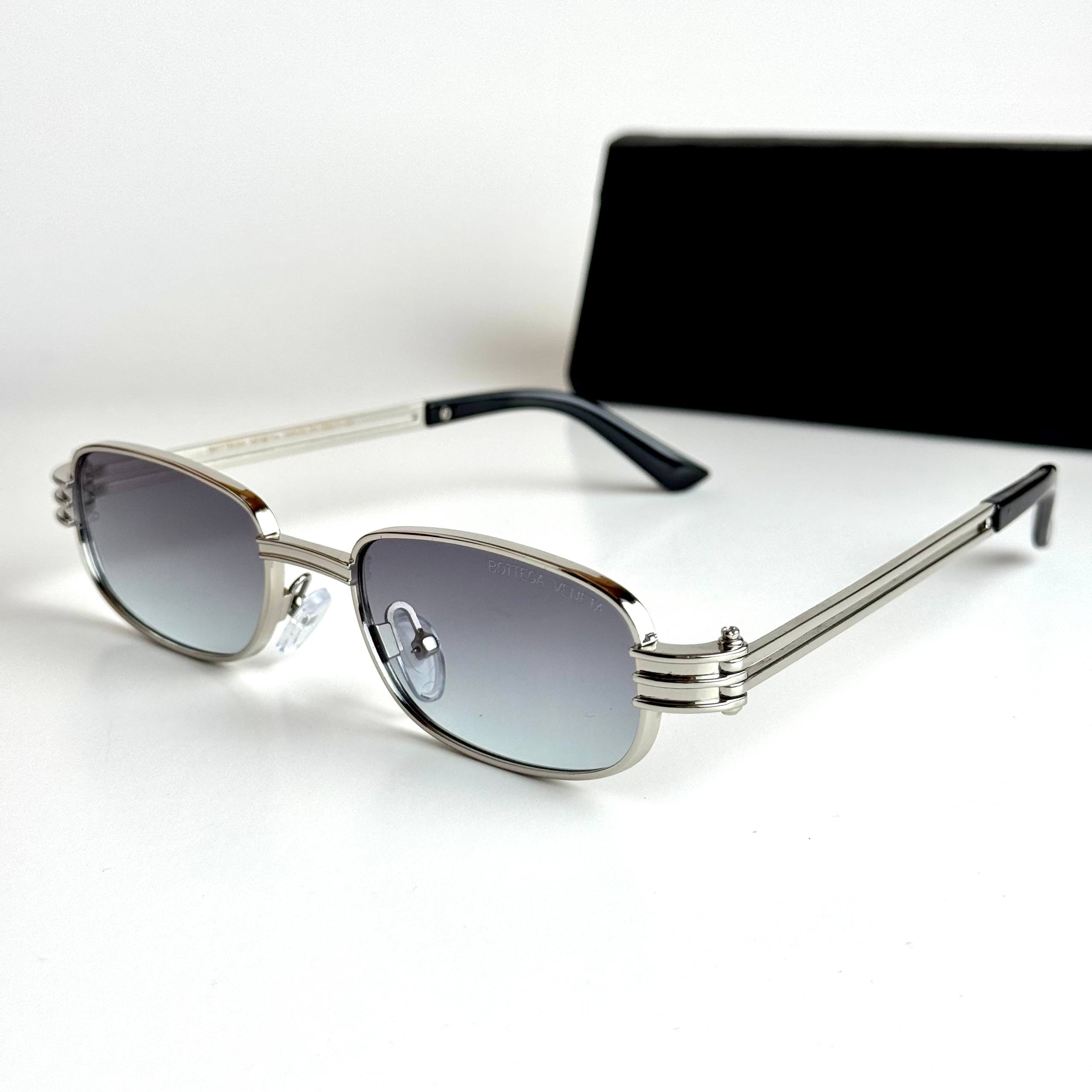 Bottega Veneta BV1284S Silver Grey Gradient Sunglasses Lebanon - ChronoVault