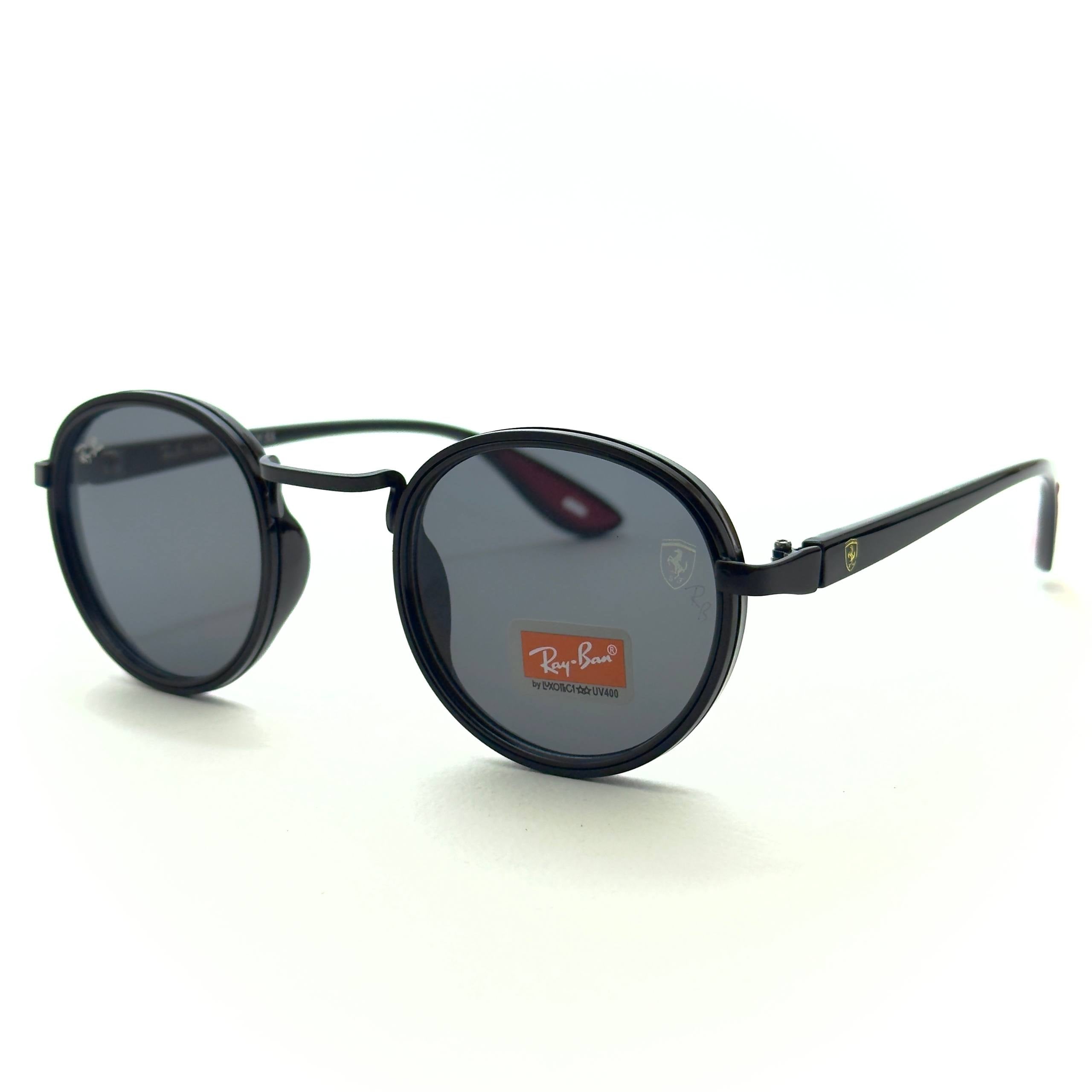 Ray-Ban Ferrari Round – Full Black