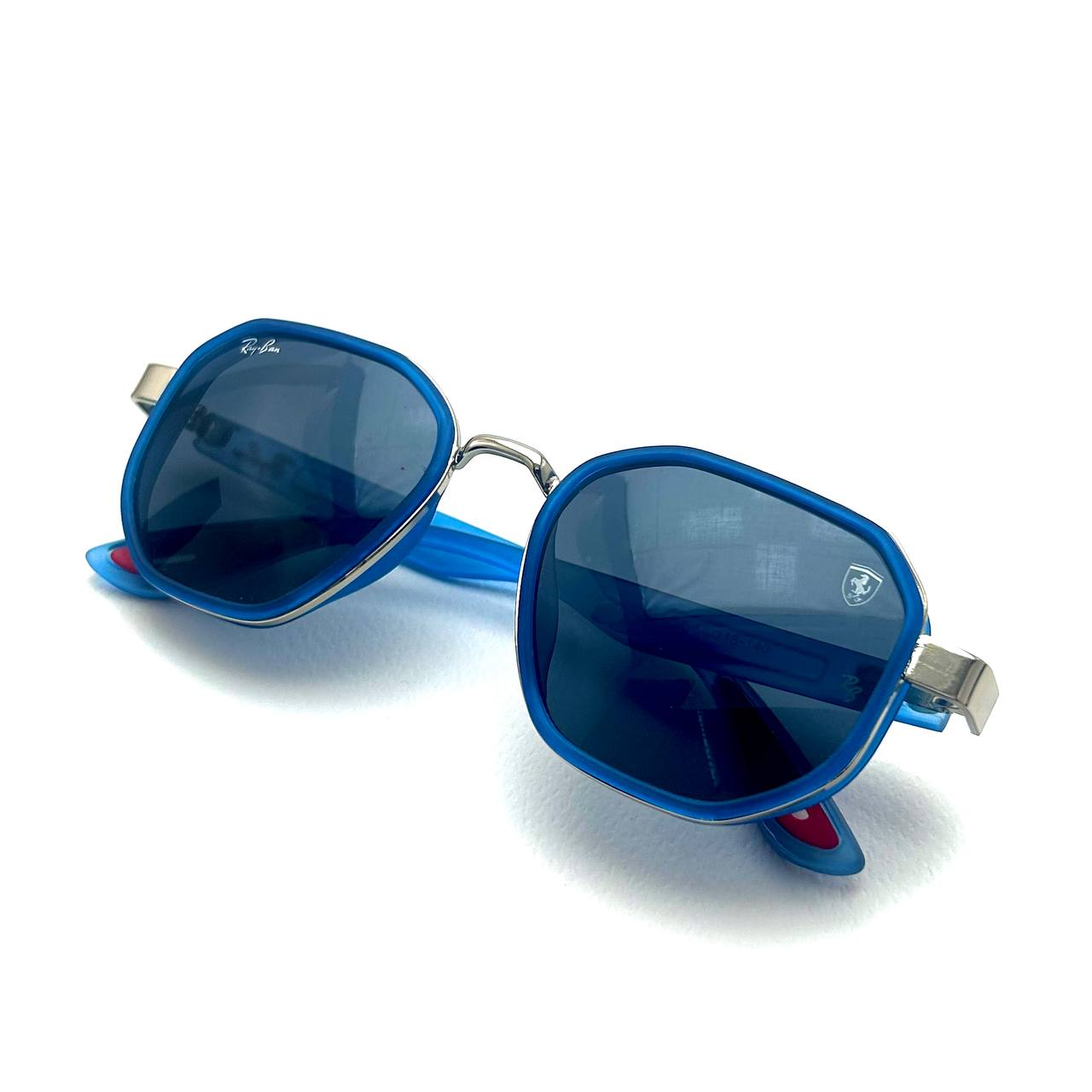 Ray-Ban Ferrari Light Blue Sunglasses Lifestyle Lebanon - ChronoVault