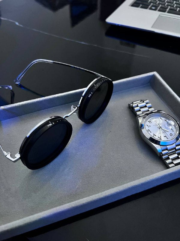 Darkify shades - Platinum chrome