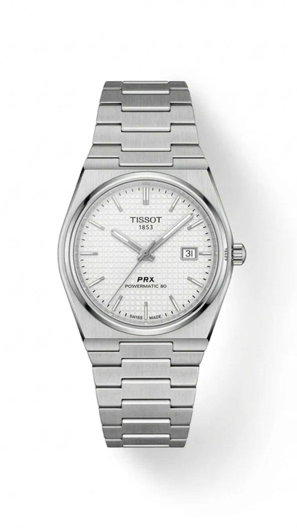Tissot PRX Powermatic 80 Silver White Men's Watch Lebanon