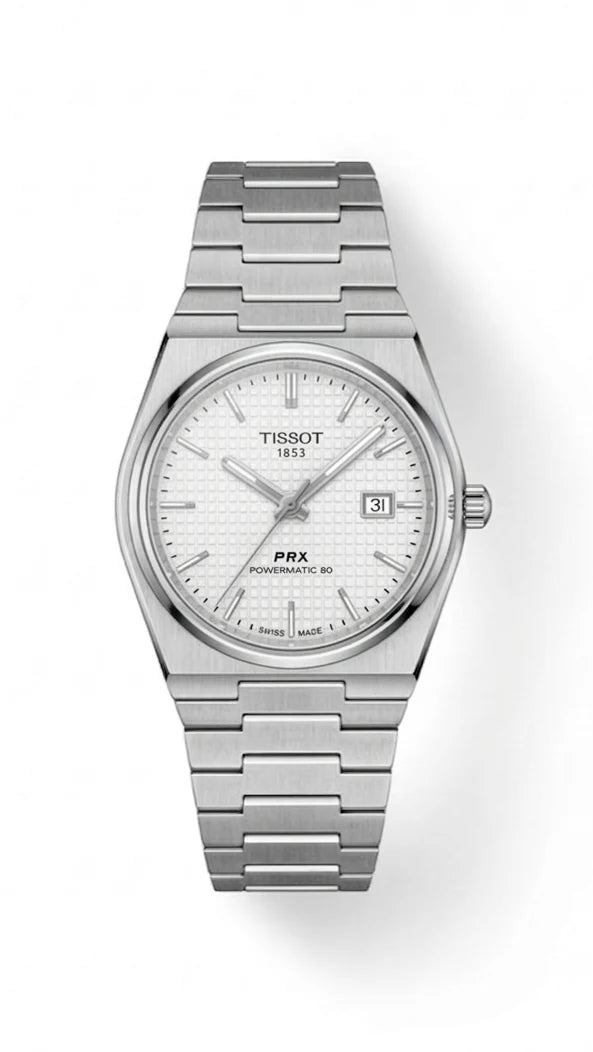 Tissot PRX Powermatic 80 Silver White Men's Watch Lebanon