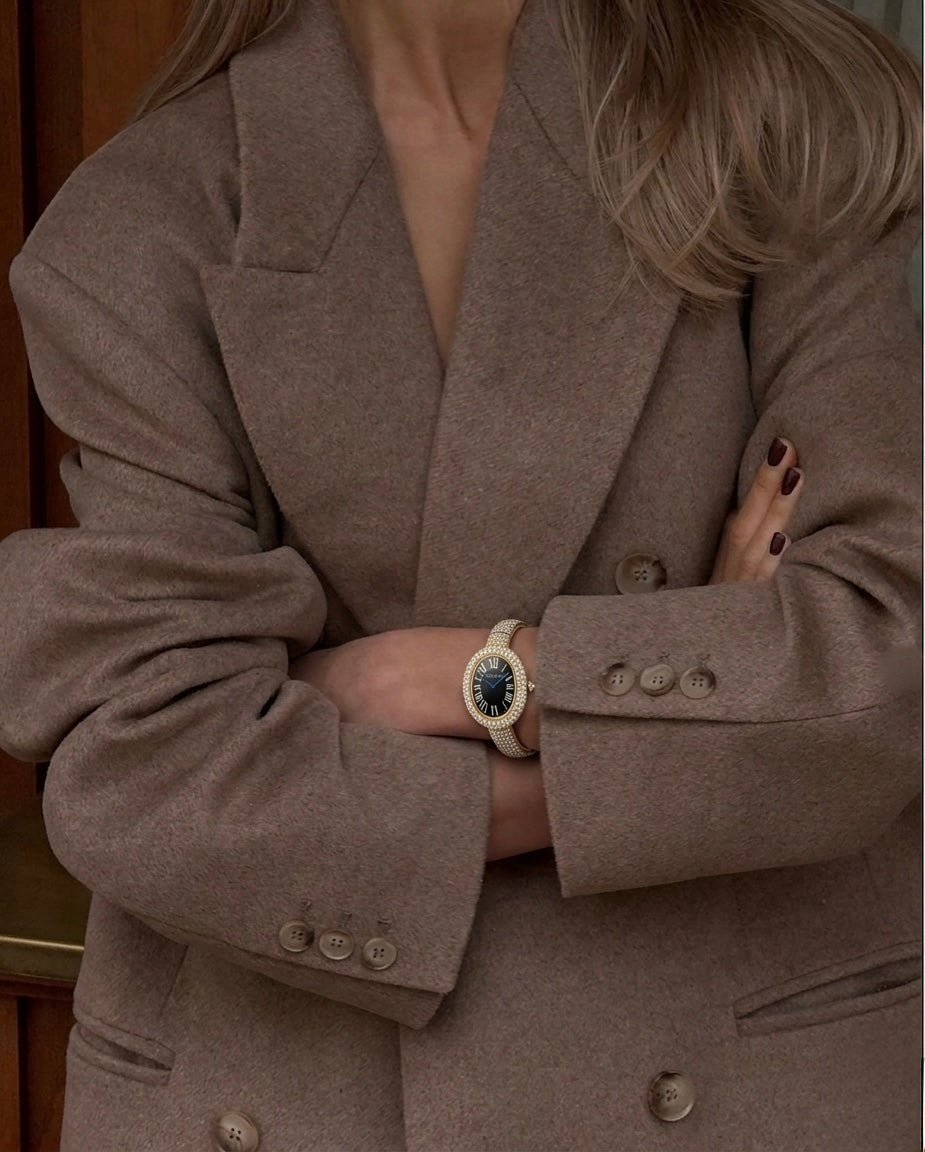 Cartier Baignoire / Gold - Black