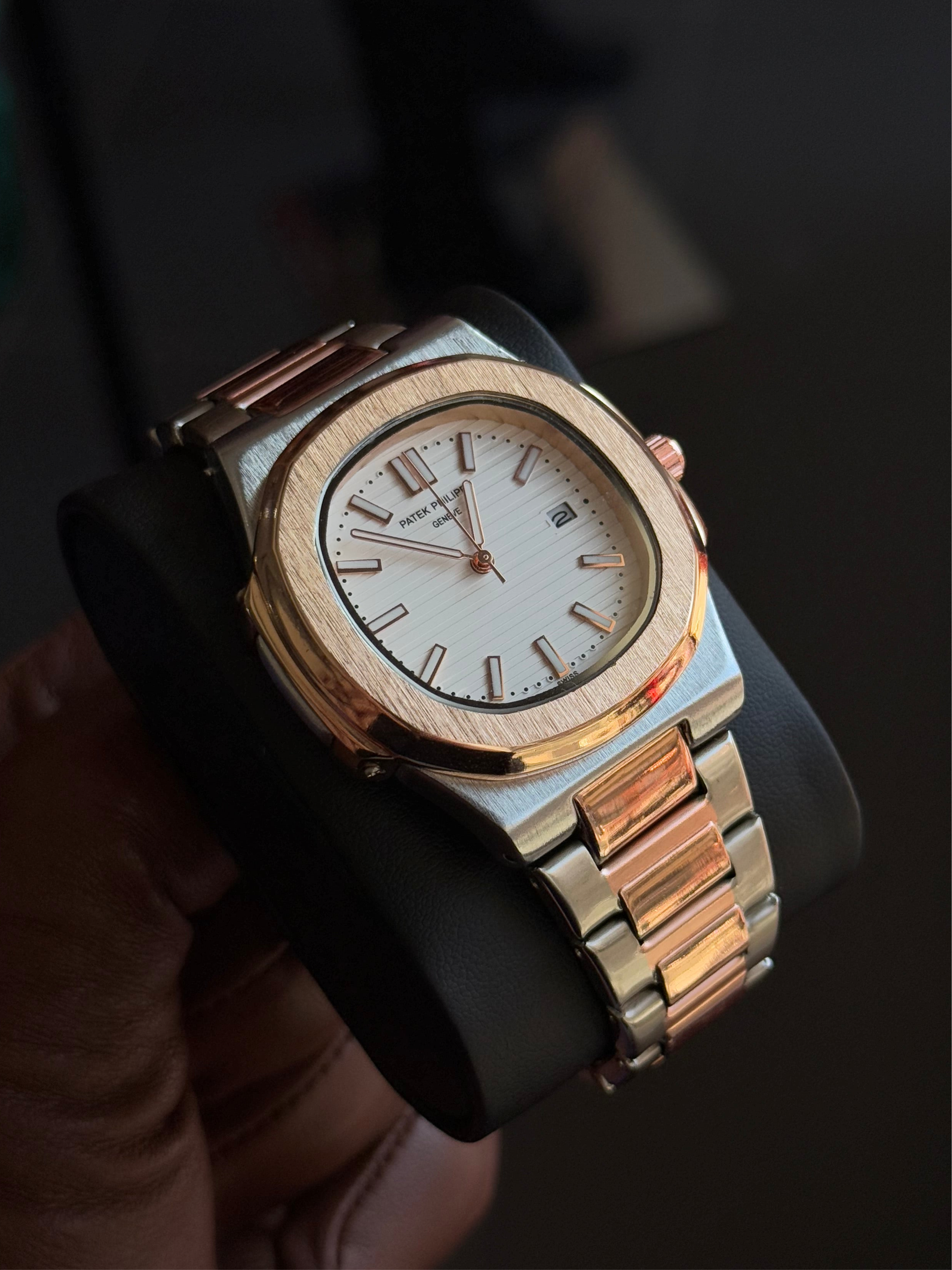 Patek Philippe Nautilus 5711/1R - Rose Gold with White Dial