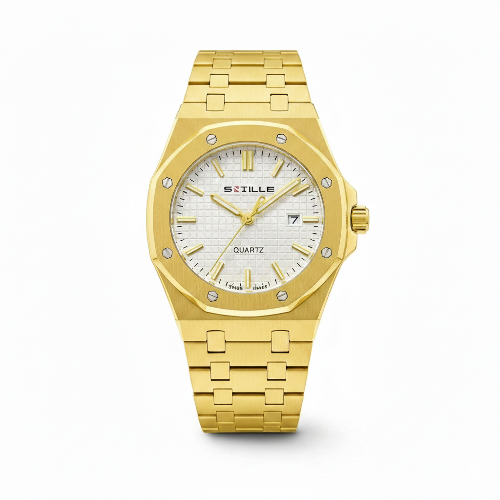 Snille Gold Classic – Gold / White Dial