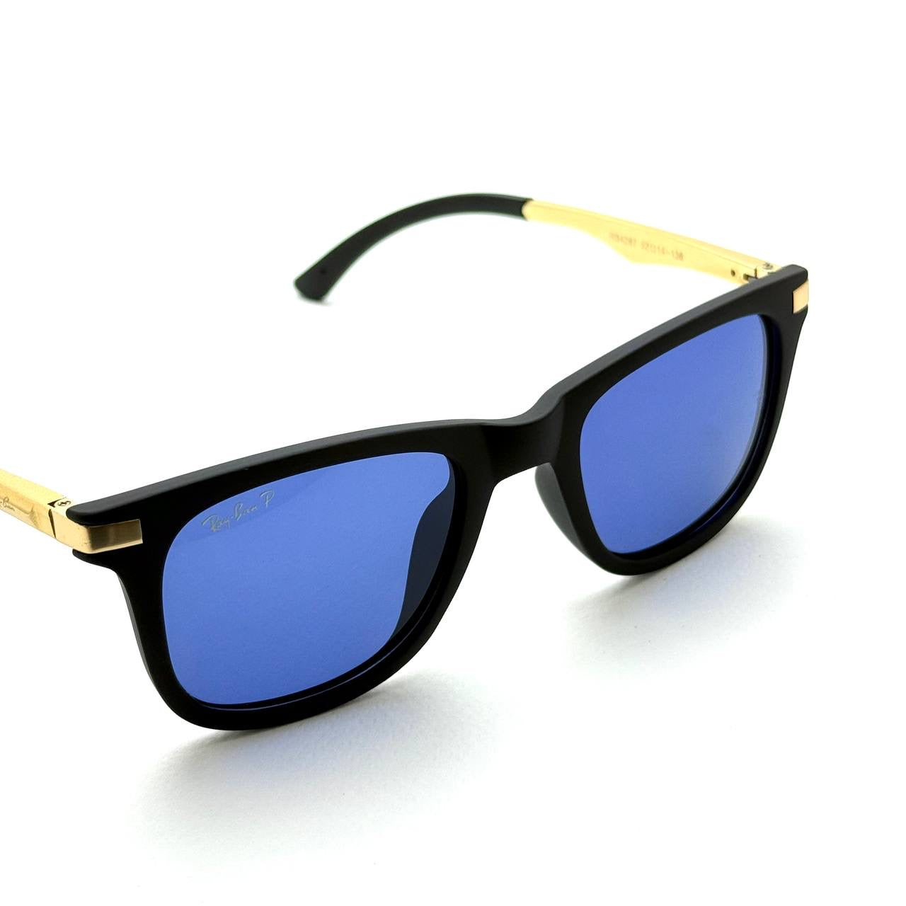 Ray-Ban RB2132M – Black / Blue Mirror Lens
