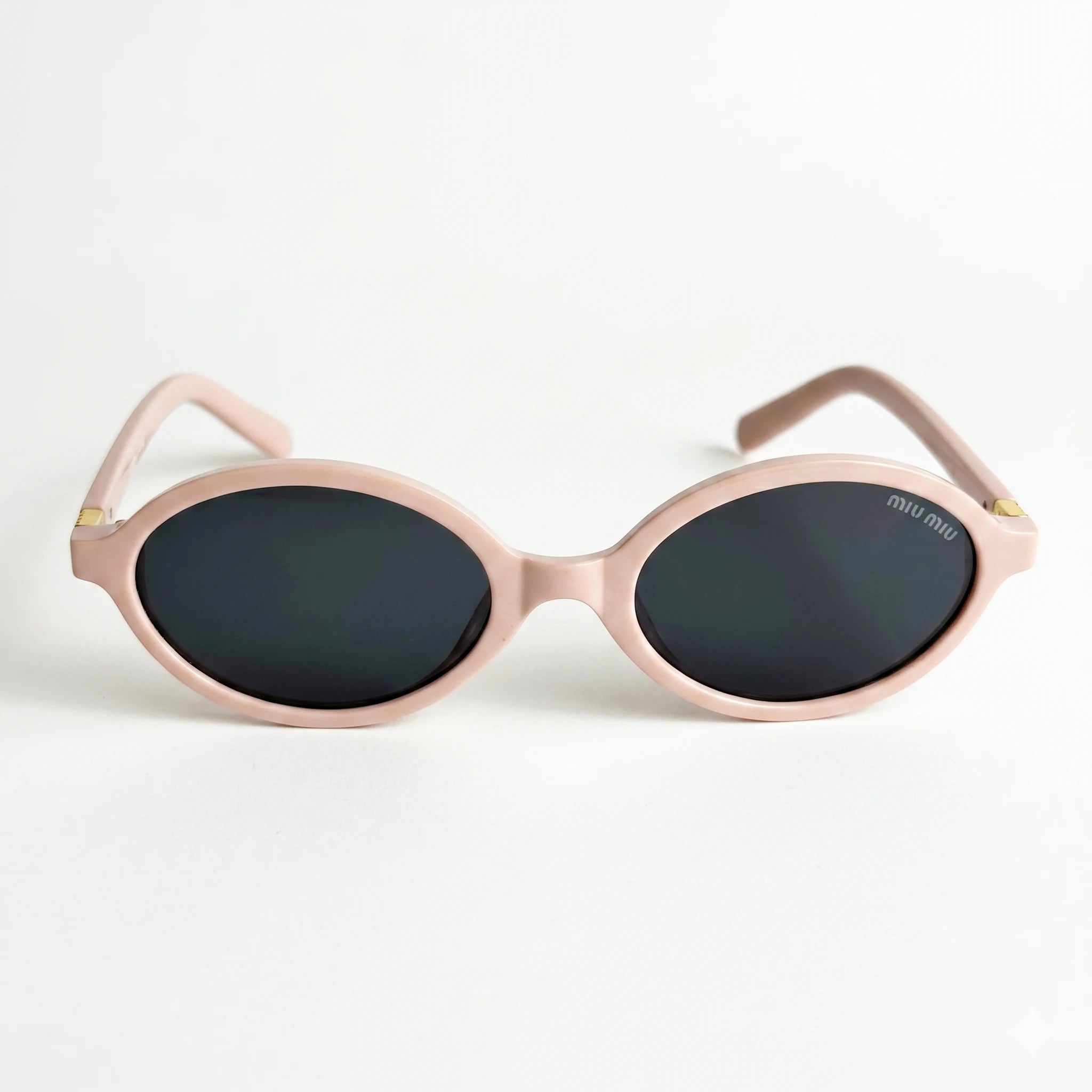 Miu Miu SMU10Q Blush Pink Sunglasses Side View Lebanon – ChronoVault