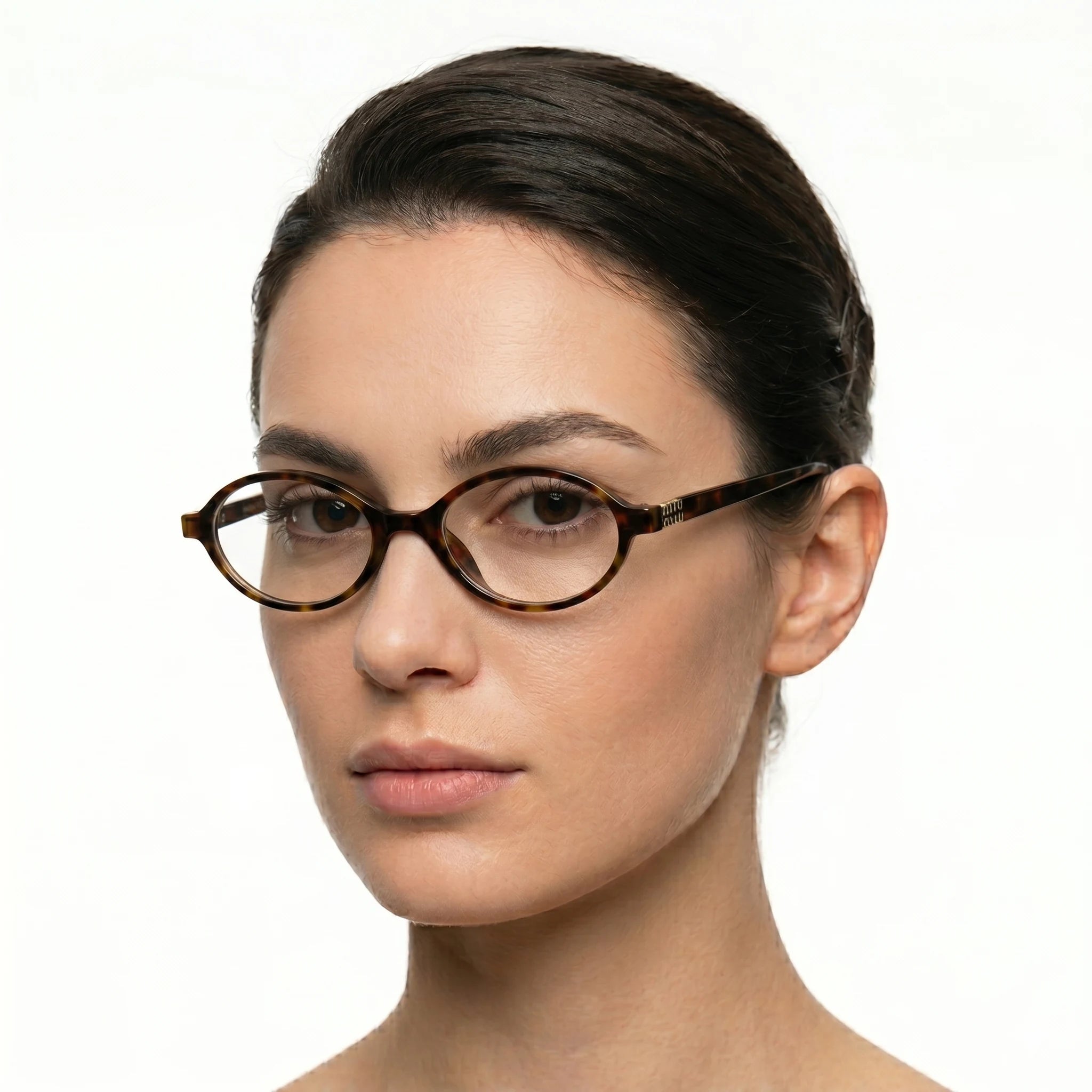 Miu Miu SMU10Q Transparent Tortoise Sunglasses Lifestyle Lebanon – ChronoVault