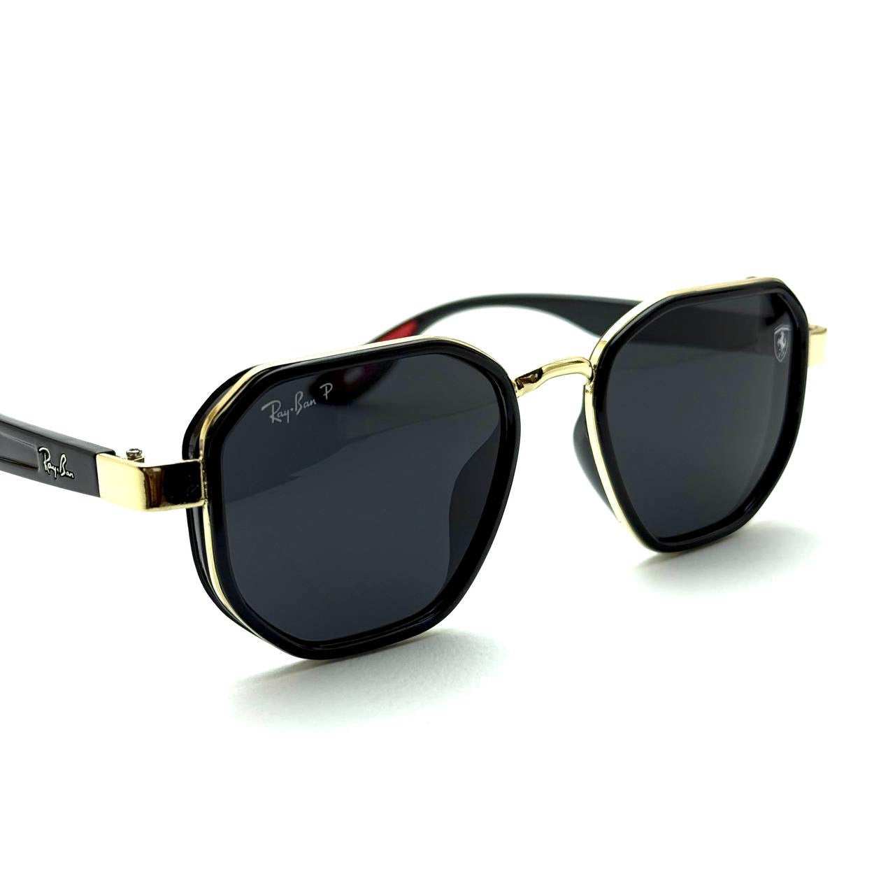 Ray-Ban Ferrari Polarized - Gold/Black