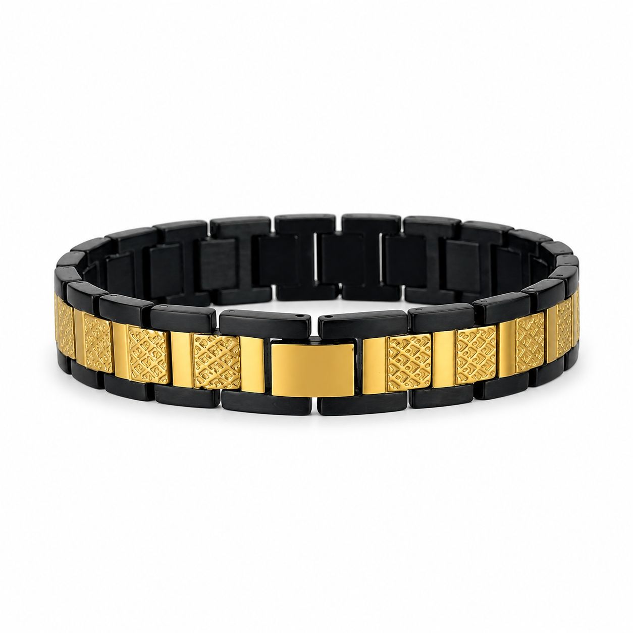 Lacoste Link Bracelet – Black Gold Lebanon - ChronoVault