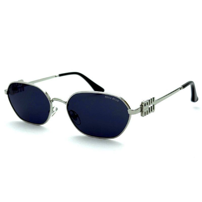 Miu Miu MU 54YS – Silver / Deep Blue