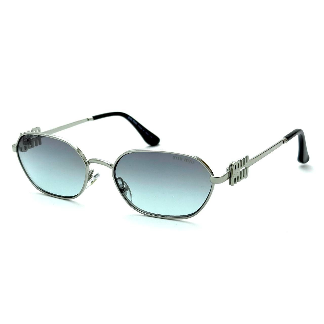 Miu Miu MU 54YS – Silver / Ice Grey Gradient