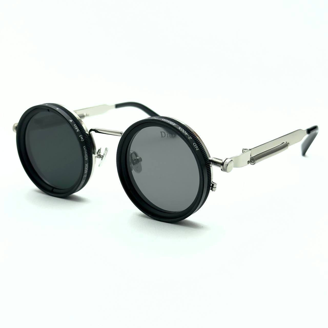 ChronoVault Adjustable Rotating Trendy Sunglasses Silver Black men's sunglasses Lebanon - ChronoVault