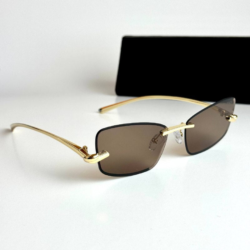 Bottega Veneta BV1325S Gold Brown Sunglasses Lebanon - ChronoVault - view 5