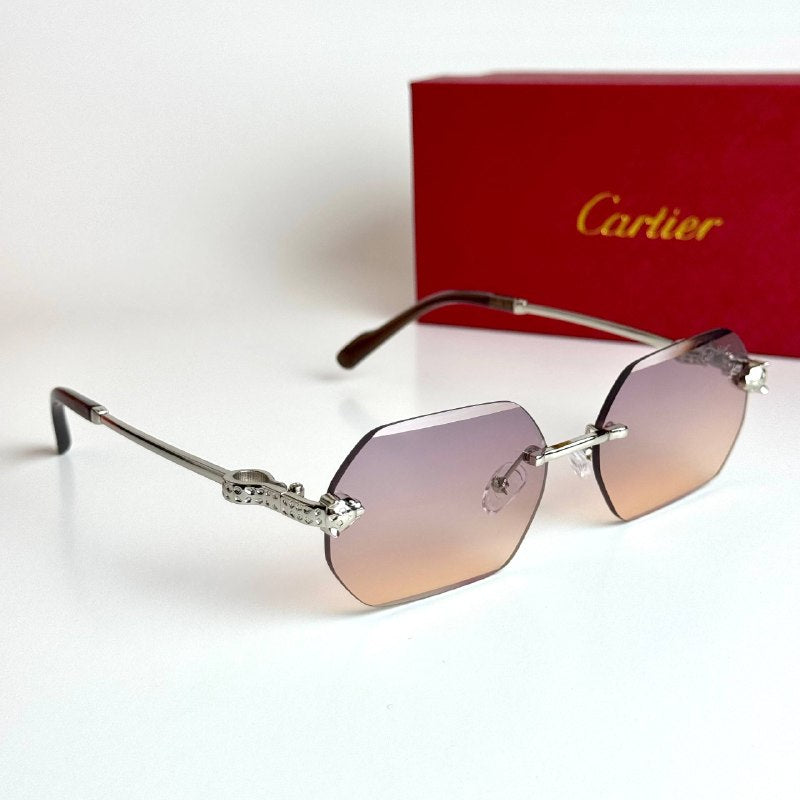 Cartier CT0468S Silver Pink women's sunglasses Lebanon - ChronoVault - view 4