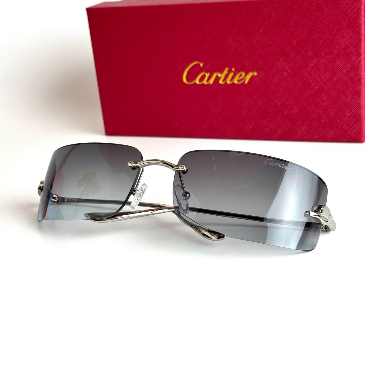 Cartier CT0487S Silver Grey Sunglasses Lebanon - ChronoVault - view 4
