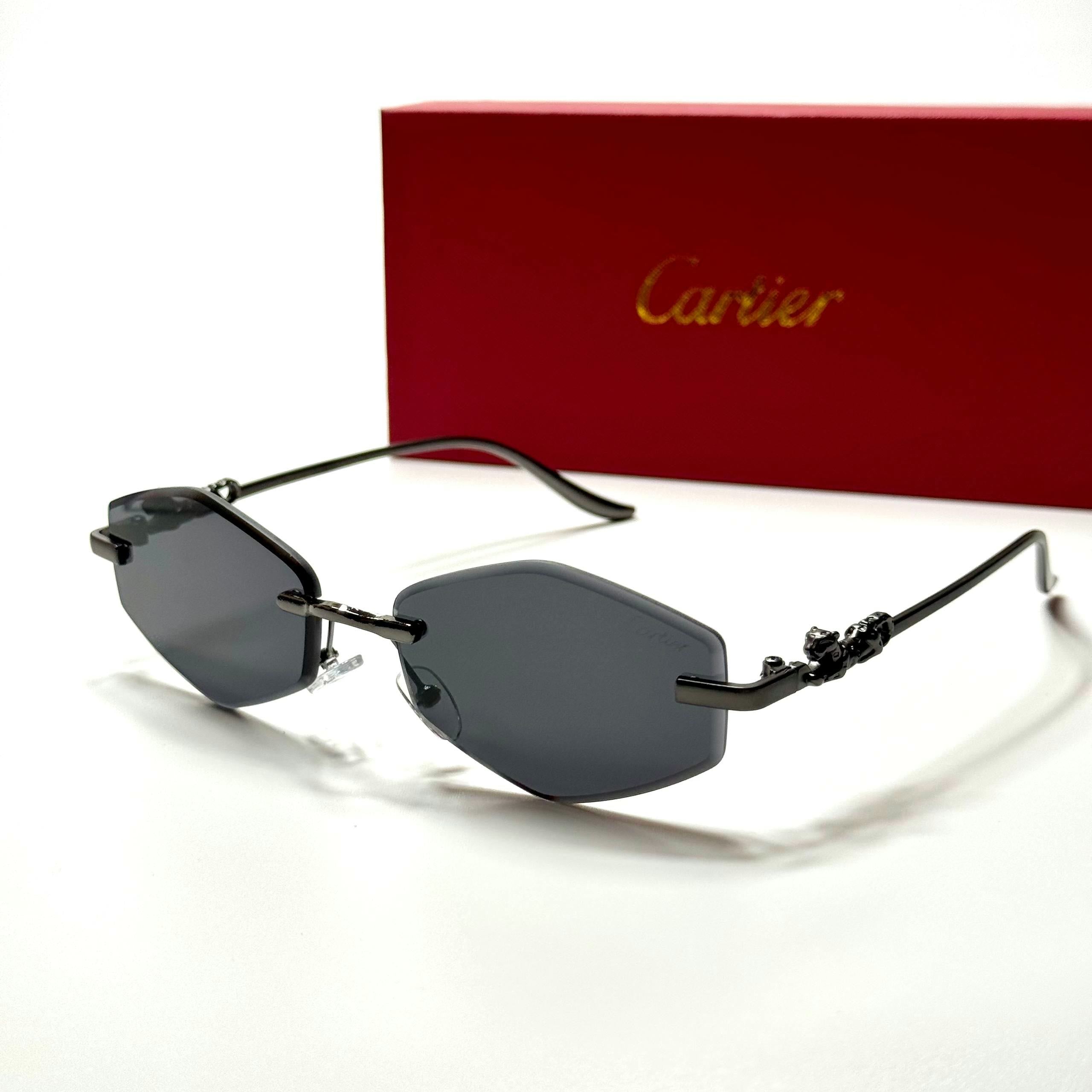 Cartier Rimless Geometric CT24761 Black women's sunglasses Lebanon - ChronoVault