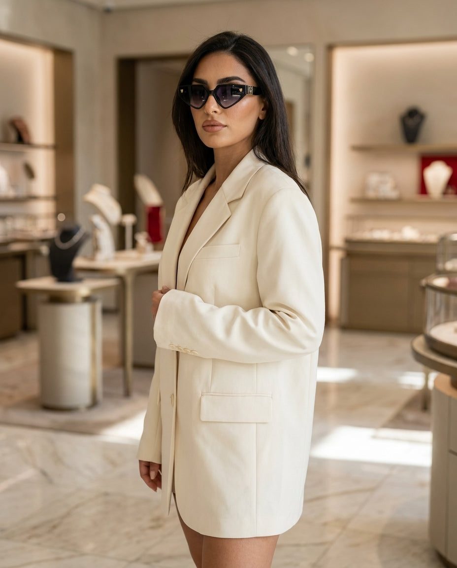 Cartier The Black Cat Sunglasses Lifestyle Lebanon – ChronoVault