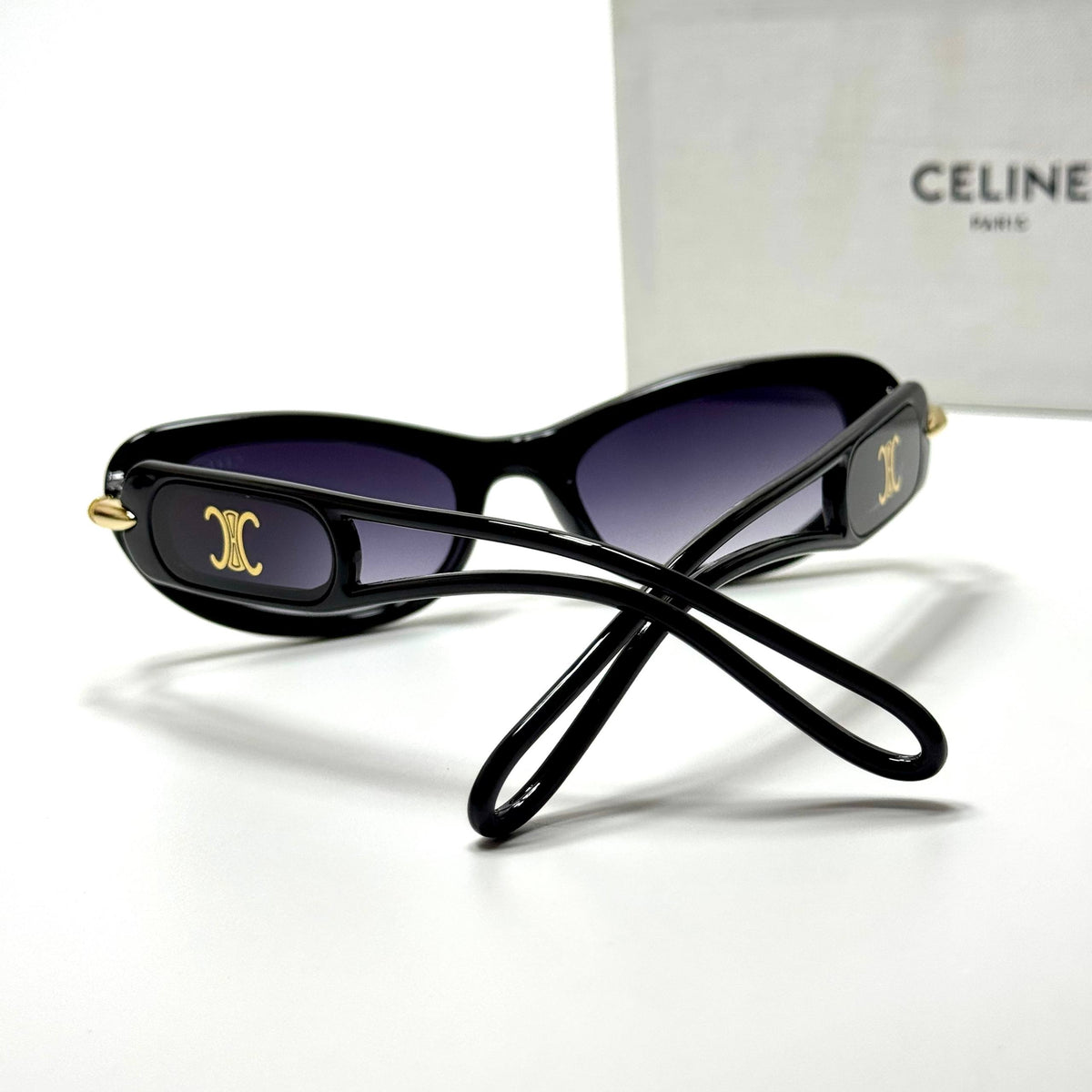 Celine Oval CL40276U Black Purple Gradient women's sunglasses Lebanon - ChronoVault - view 3