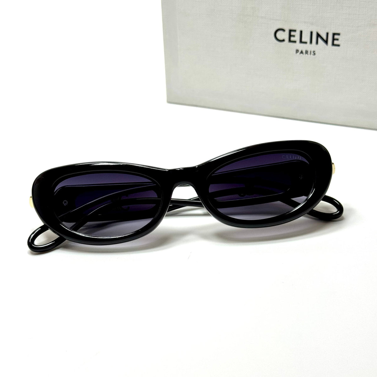 Celine Oval CL40276U Black Purple Gradient women's sunglasses Lebanon - ChronoVault - view 4