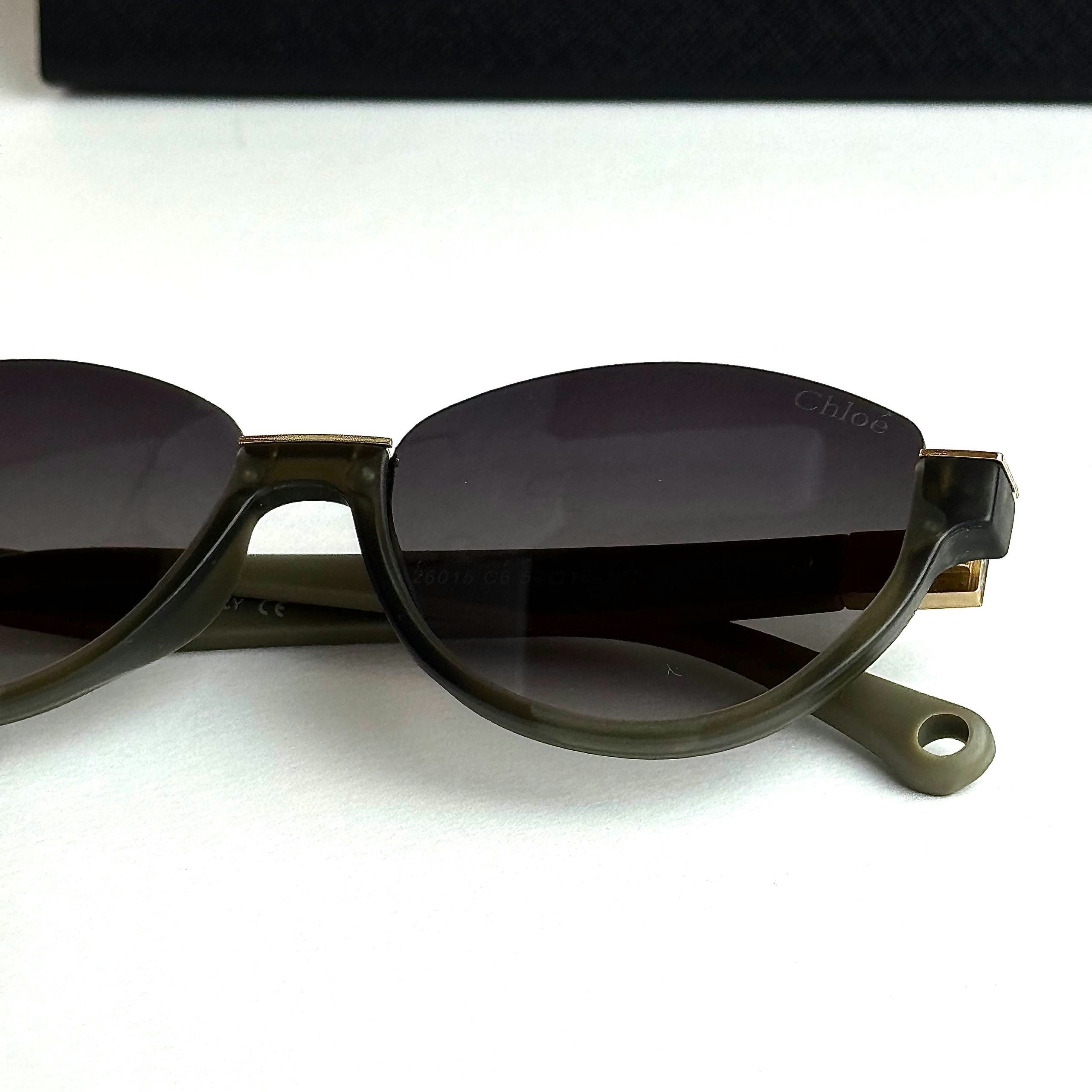 Chloé Chloe CH0235S Olive Grey Gradient women's sunglasses Lebanon - ChronoVault - view 4
